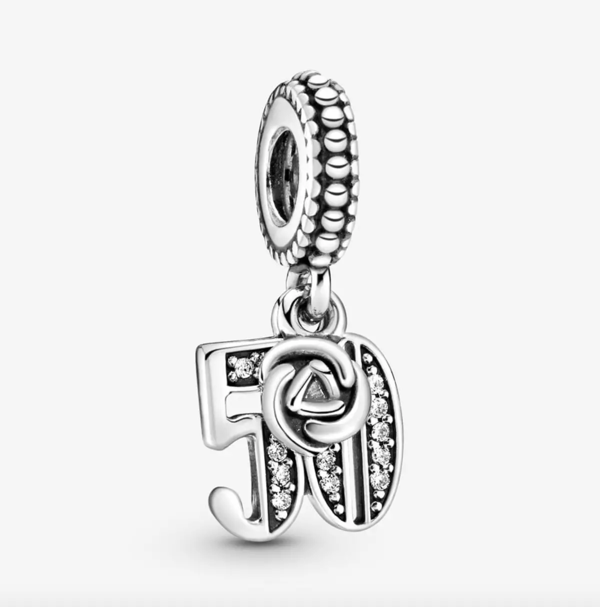50Th Celebration Dangle Charm 1