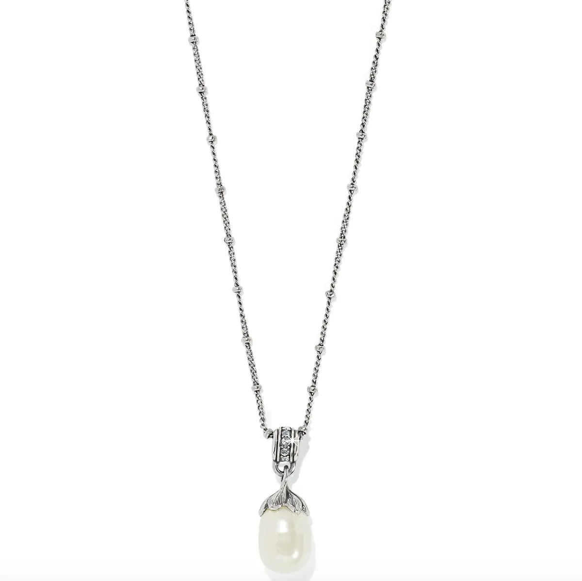 Everbloom Pearl Drop Necklace 1
