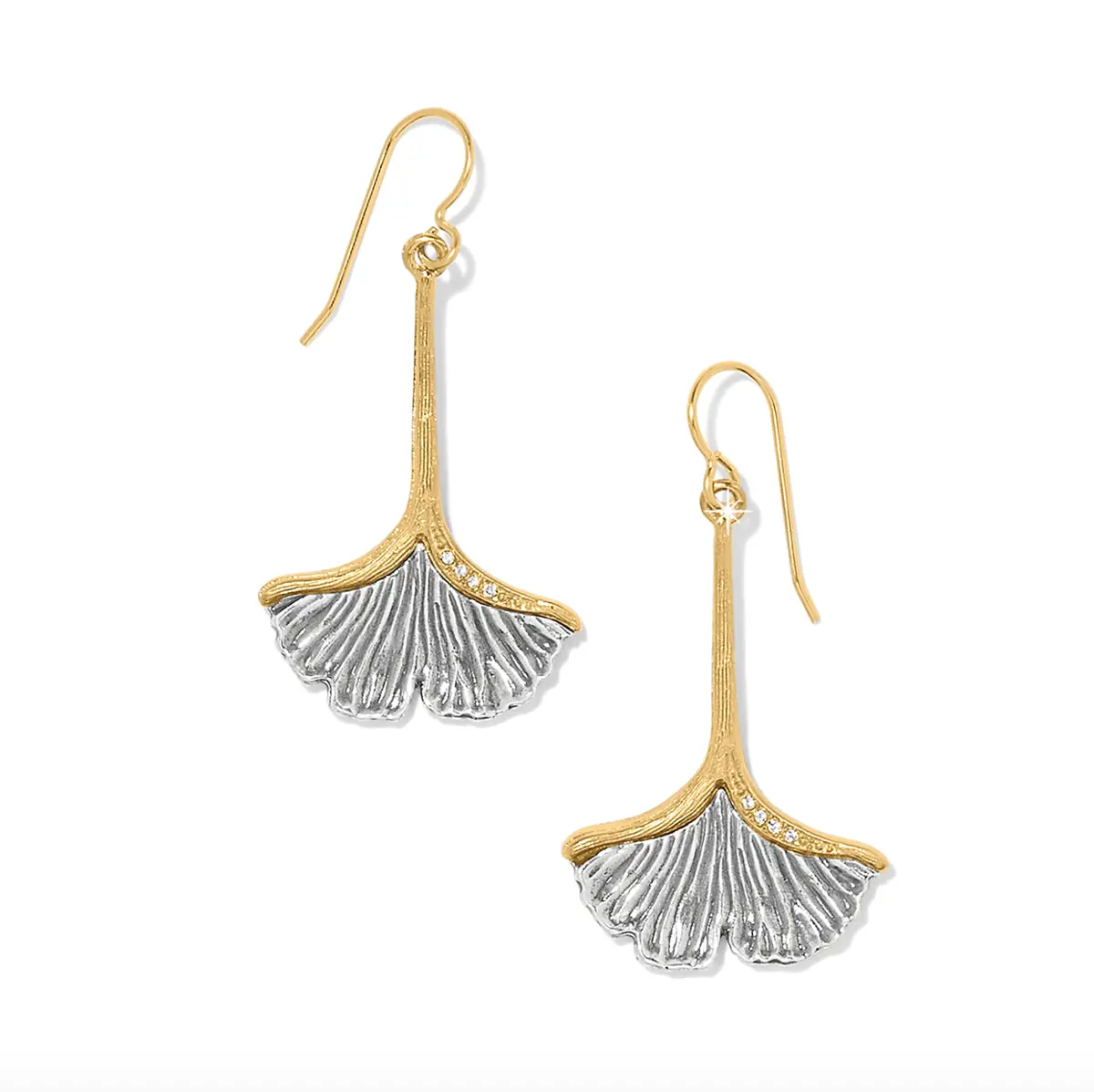 Everbloom Ginkgo French Wire Earrings 1