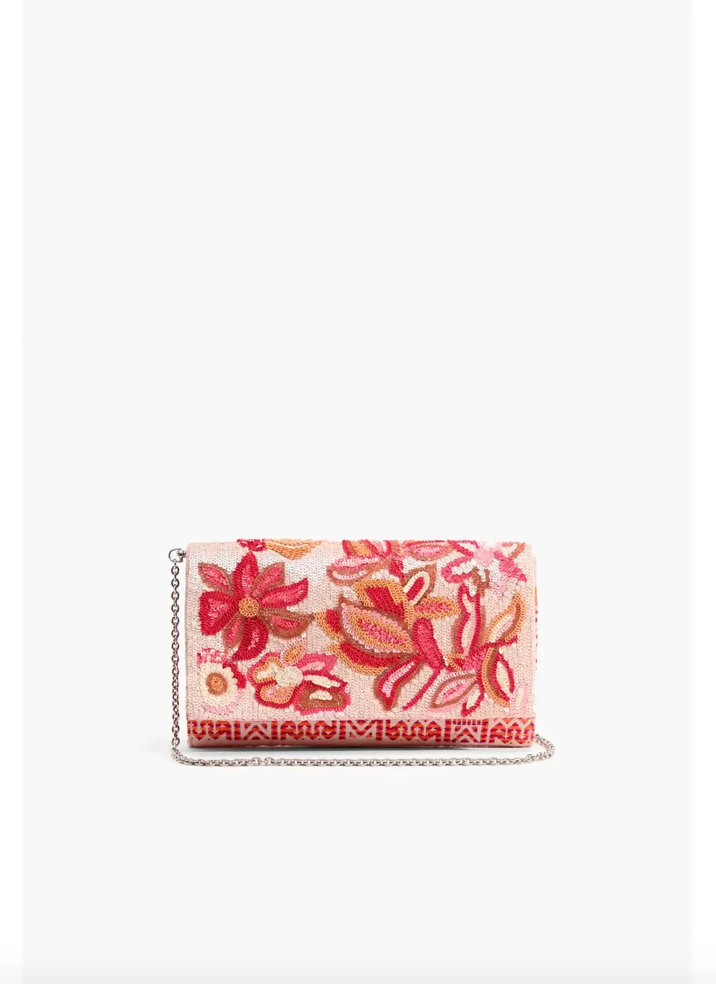 Embellished Convertible Clutch W/ Strap 1