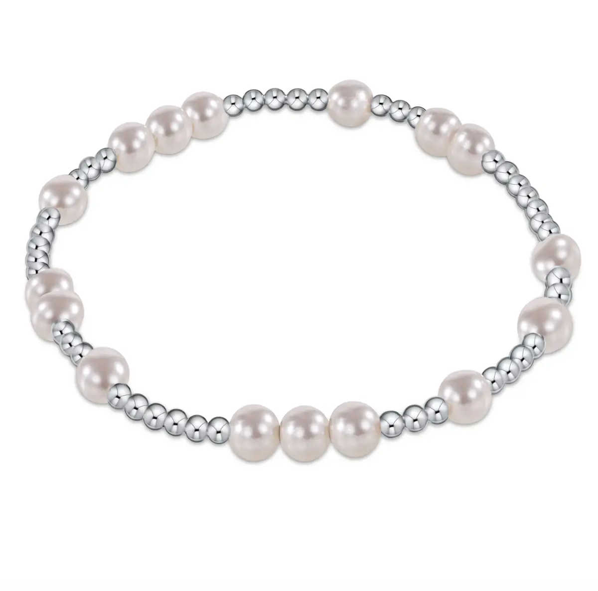 Hope Unwritten Pearl 5Mm Sterling Bracelet 1
