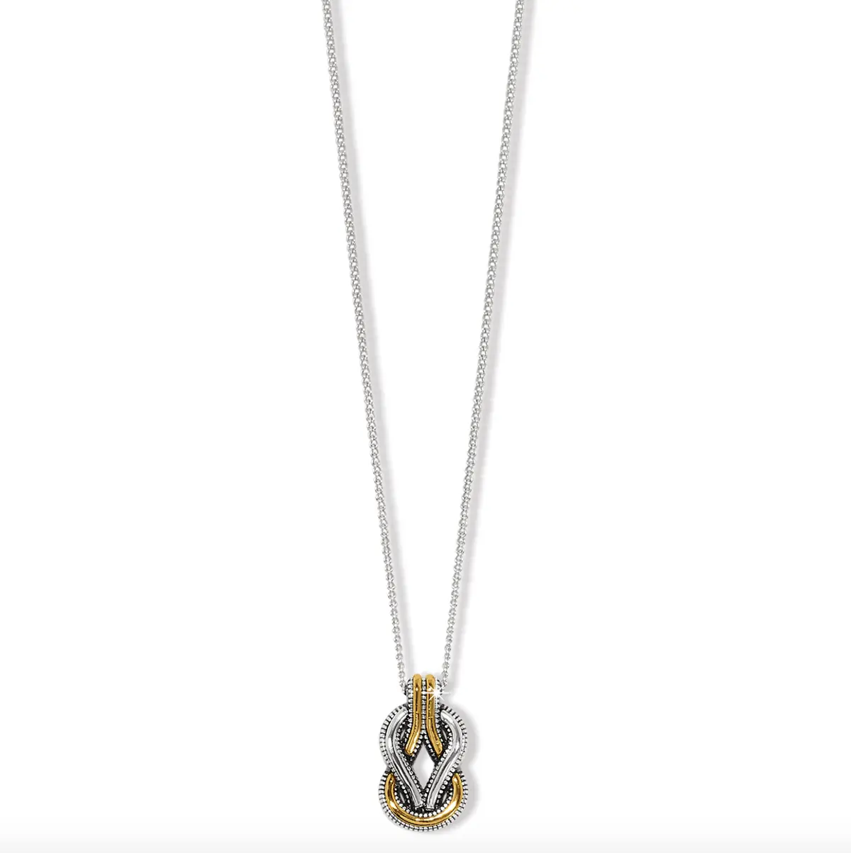 Interlok Harmony Two Tone Petite Necklace 1