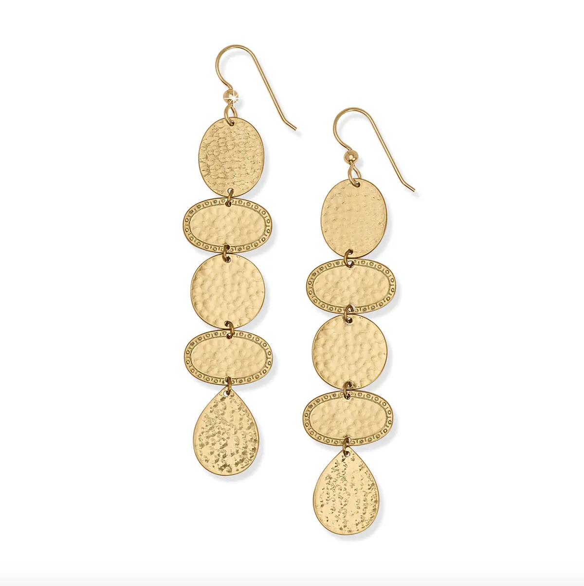 Palm Canyon Long French Wire Earrings 1