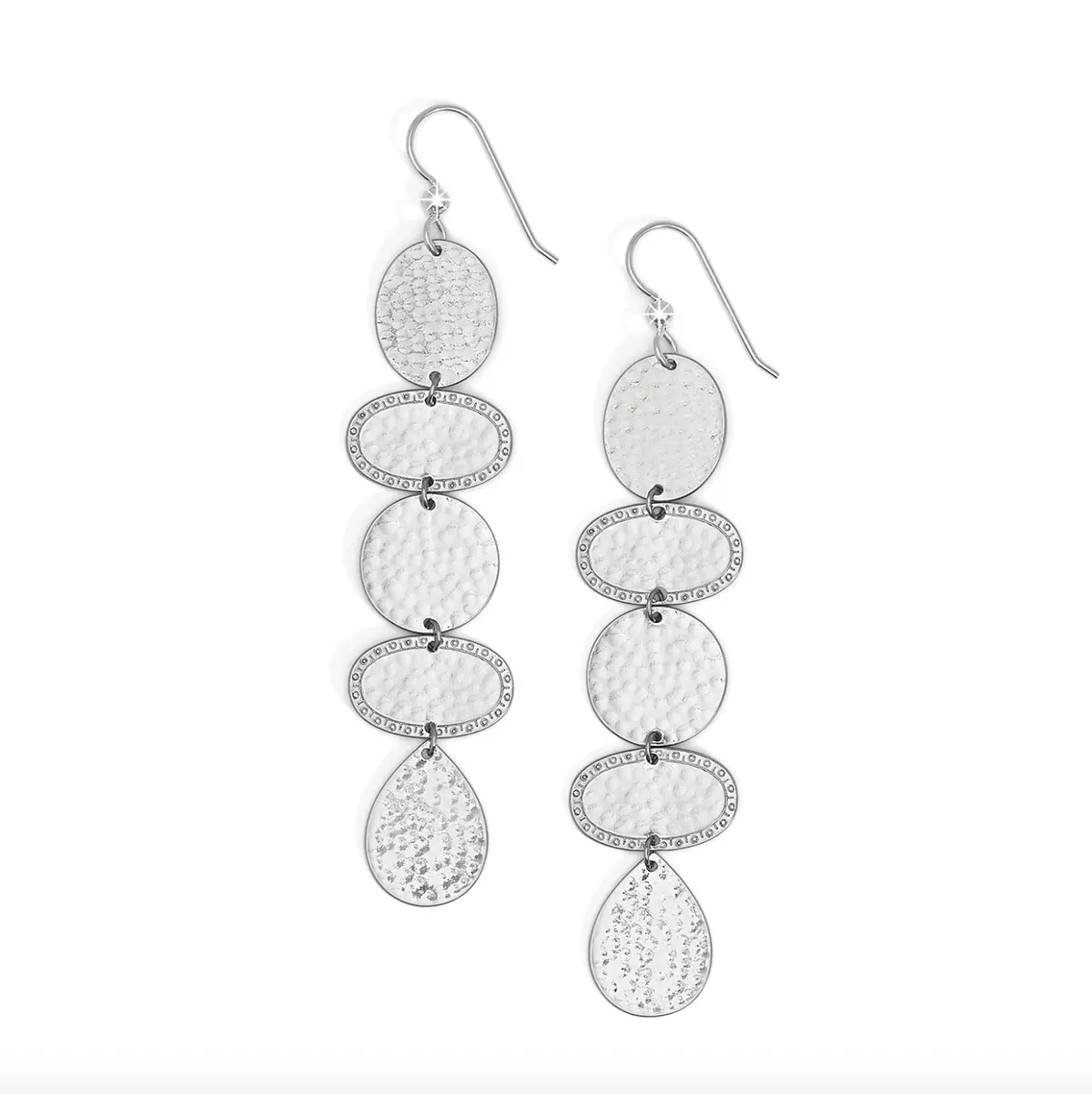 Palm Canyon Long French Wire Earrings 1