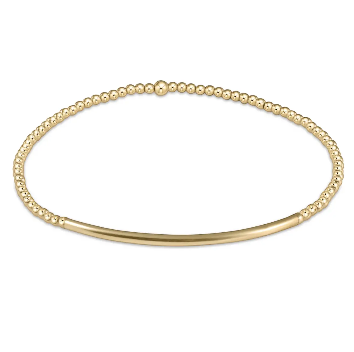 Bliss Bar Gold 2Mm Bracelet 1