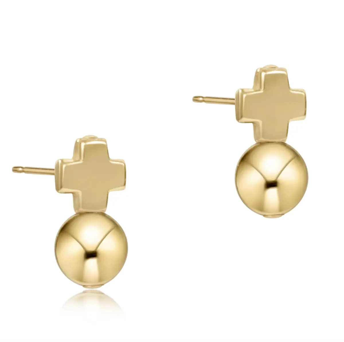 Signature Cross Gold Stud - Classic Gold 1