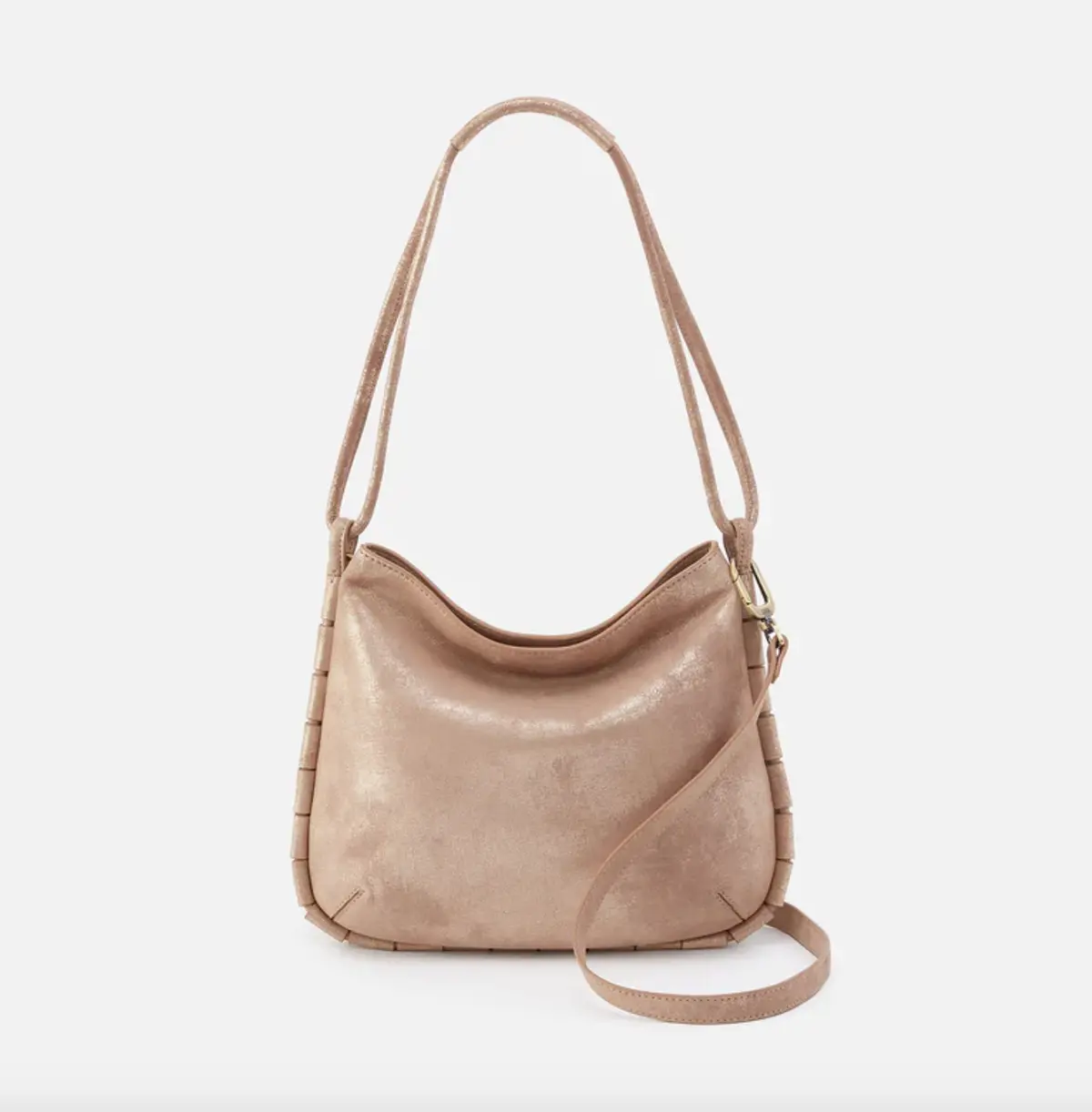 Phoebe Shoulder Bag | Metallic Leather 1