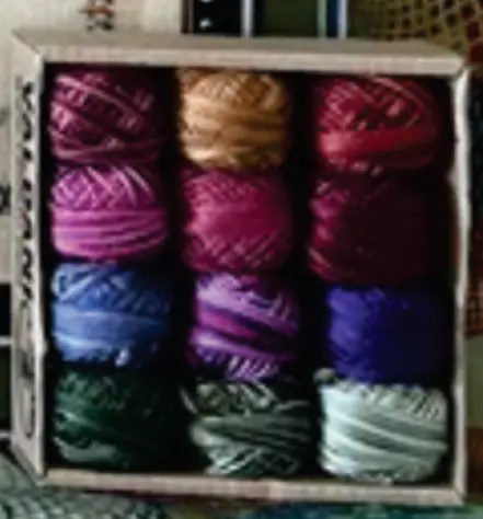 Flowers Of Quaker Valdani Thread Pack 1