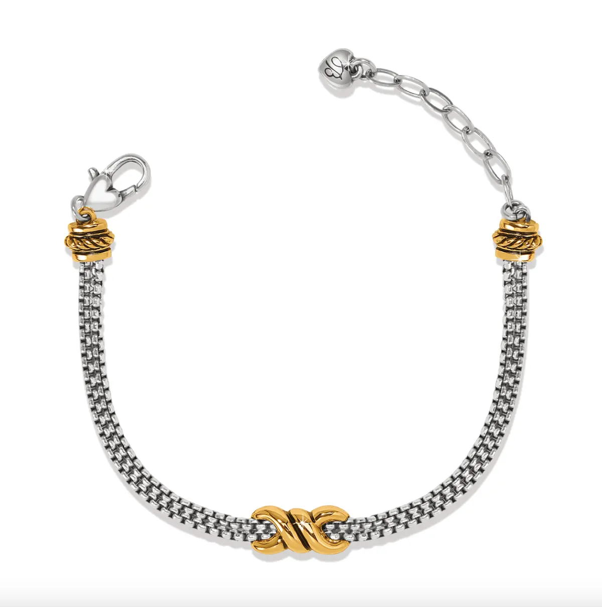 Interlok Twist Double Chain Bracelet 1