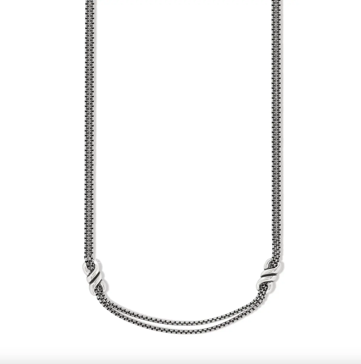 Interlok Twist Double Necklace 1