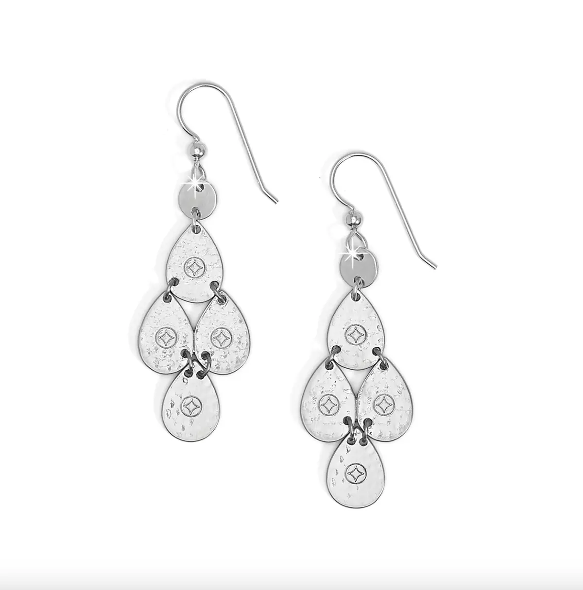 Palm Canyon Small Teardrop French Wire Earrings 1
