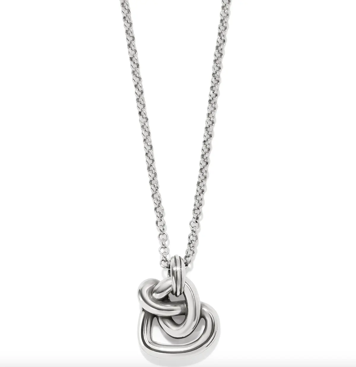 Interlok Curve Heart Necklace 1
