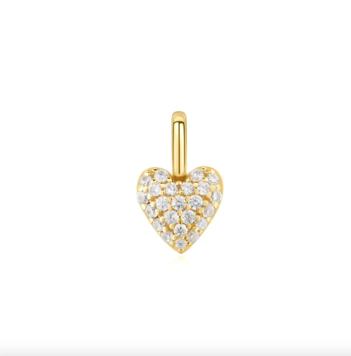 Heart Pave Charm 1
