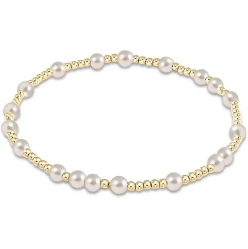 Egirl Hope Unwritten Pearl 4Mm Bracelet 1