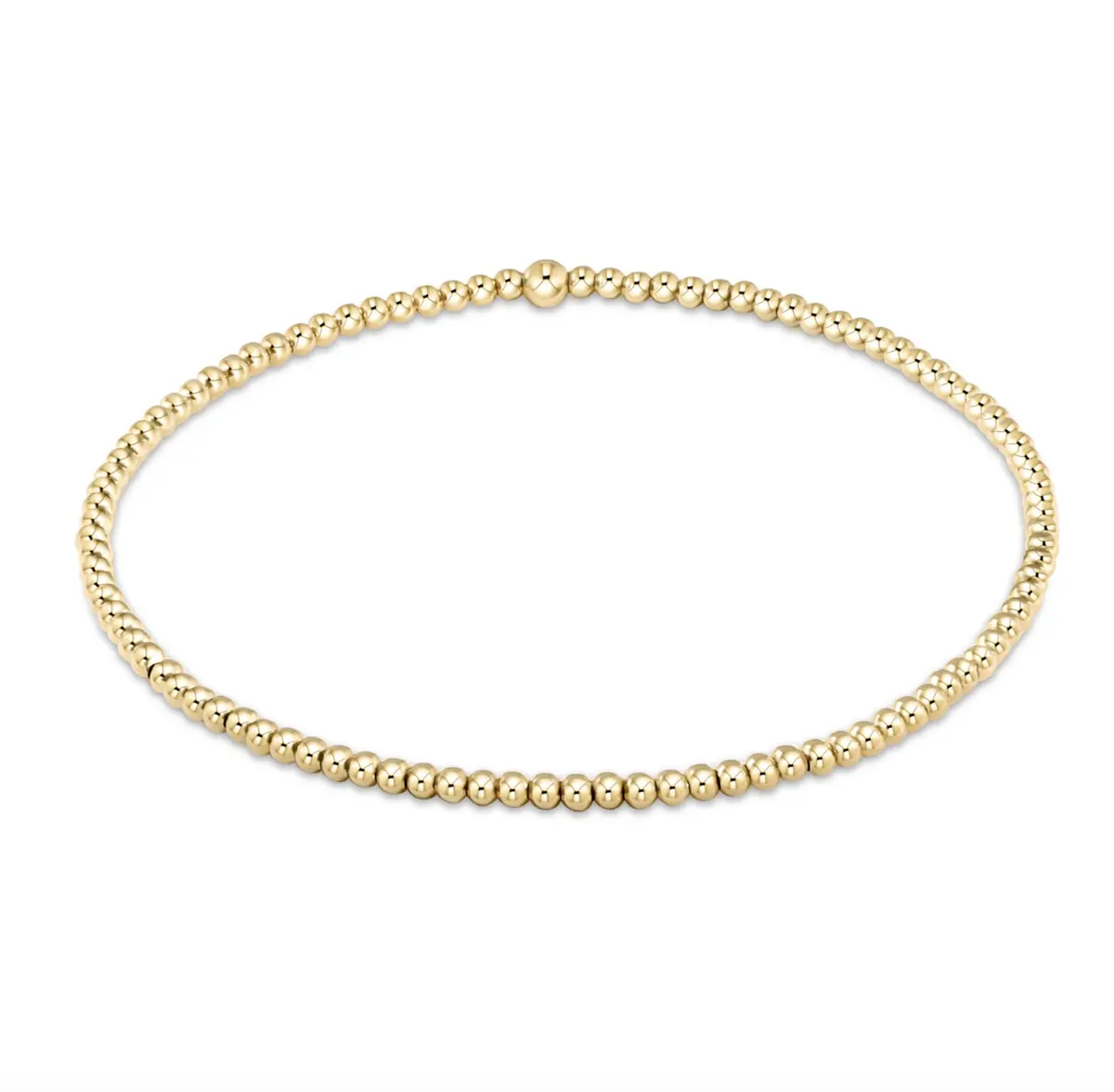 Classic Gold 2Mm Bracelet 1