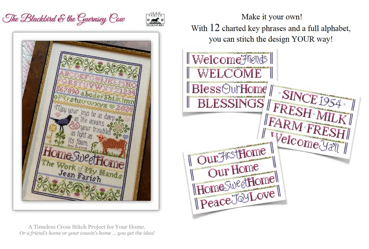The Blackbird & The Guernsey Cow 1