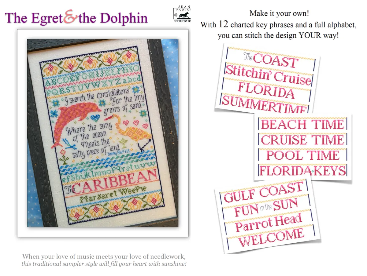 The Egret & The Dolphin 1
