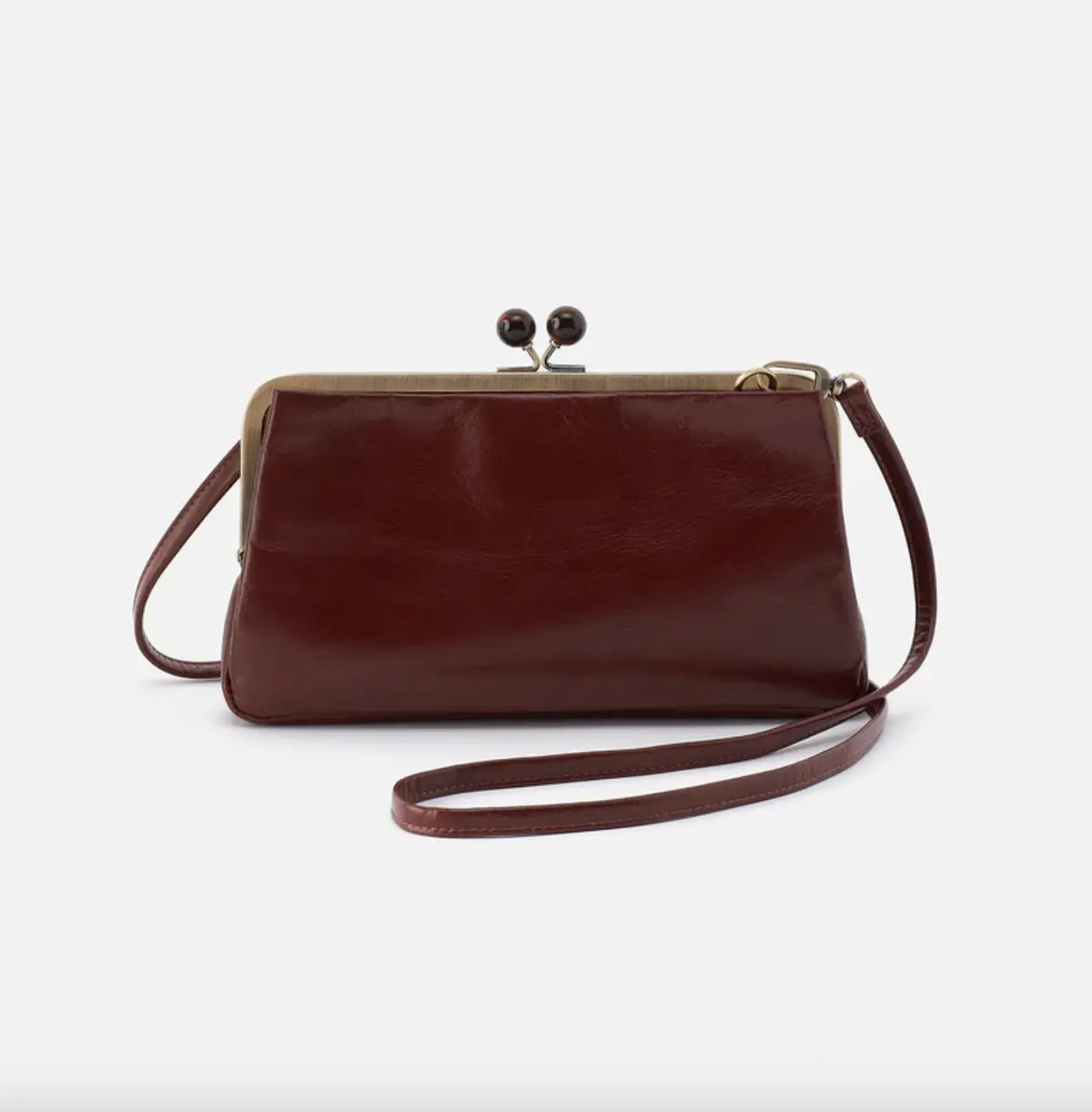 Lauren Frame Crossbody | Polished Leather 1