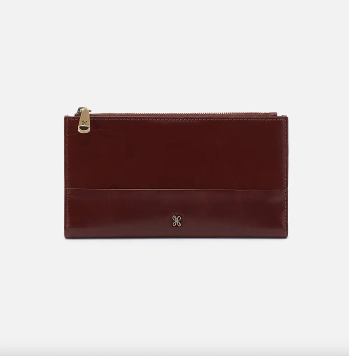 Jill Large Bifold Wallet | Polished Leather 1