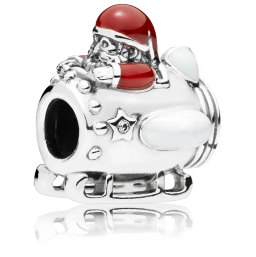 Santa In Space Bead 1