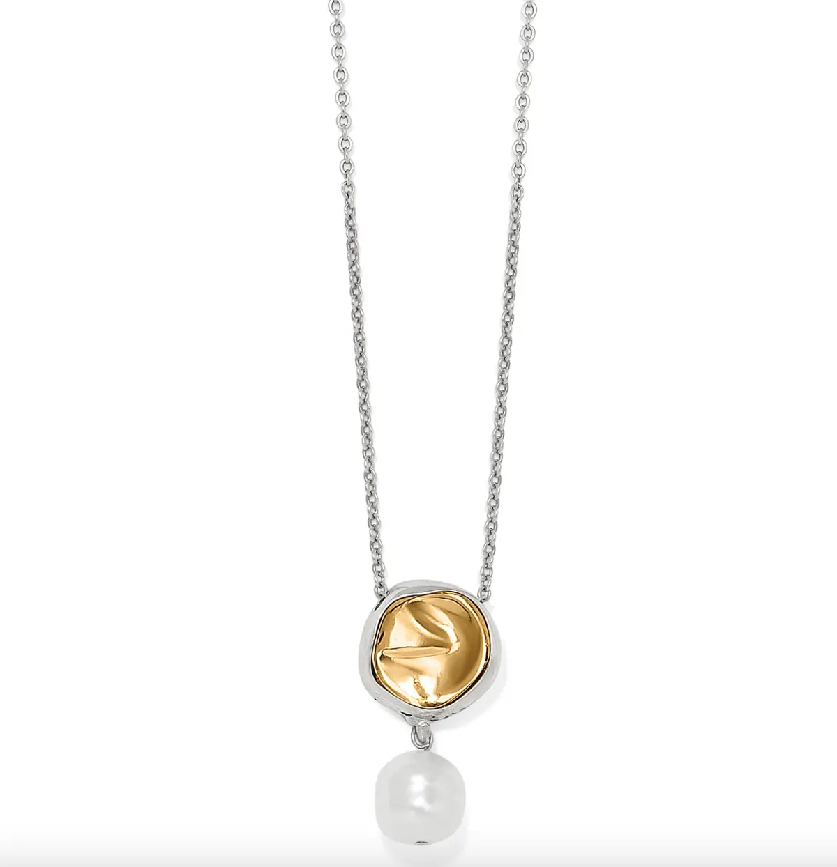 Cascade Round Pearl Necklace 1