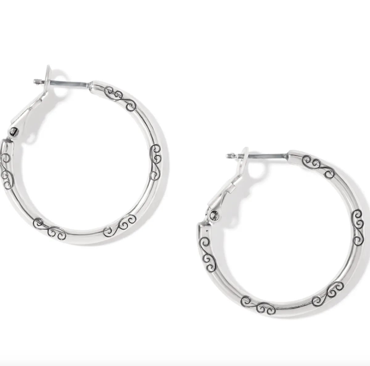 Small Earring Charm Hoops 1