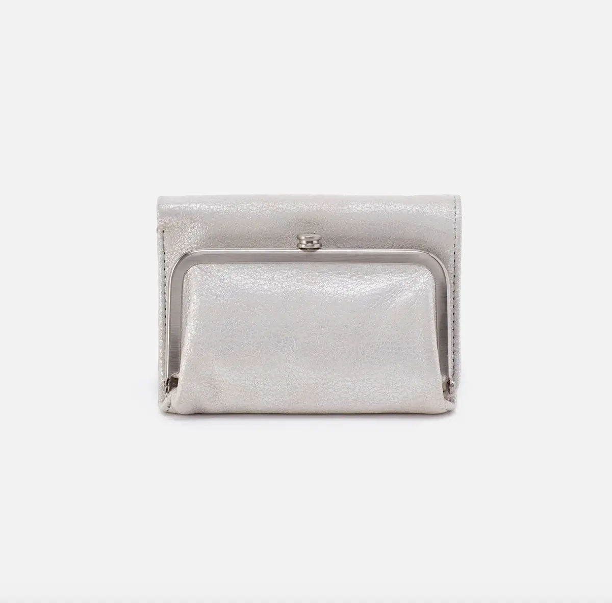 Robin Compact Wallet | Metallic Leather 1
