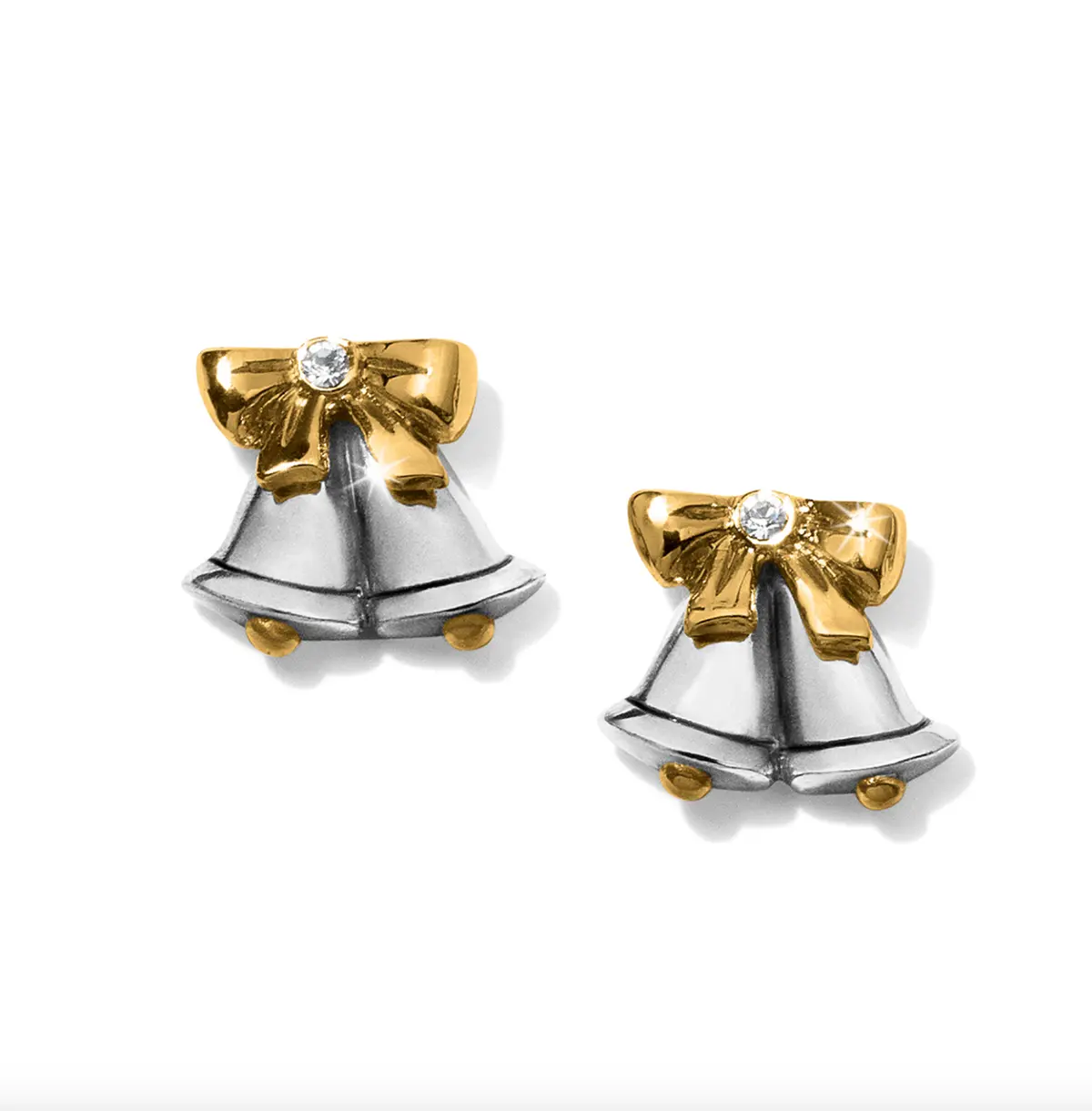 Silver Bells Mini Post Earrings 1