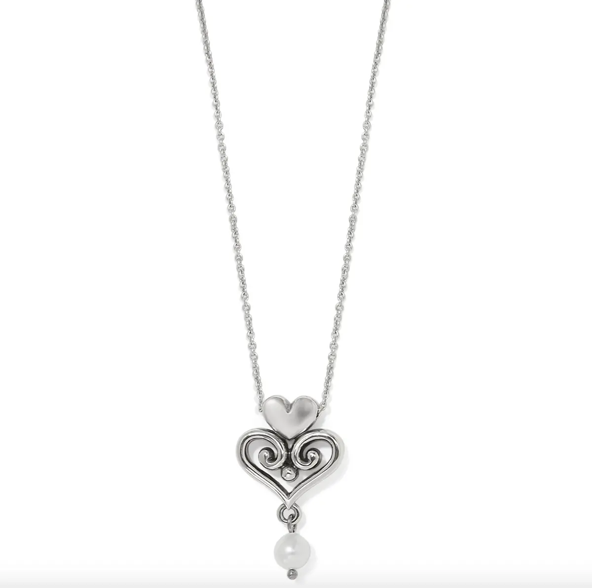 Alcazar Amor Pearl Pendant Necklace 1