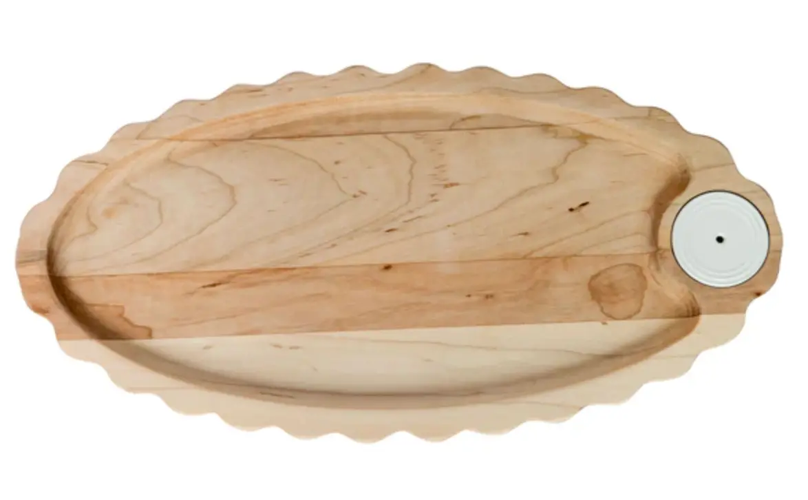 Limited Edition Maple Scalloped Anniversary Tray 1