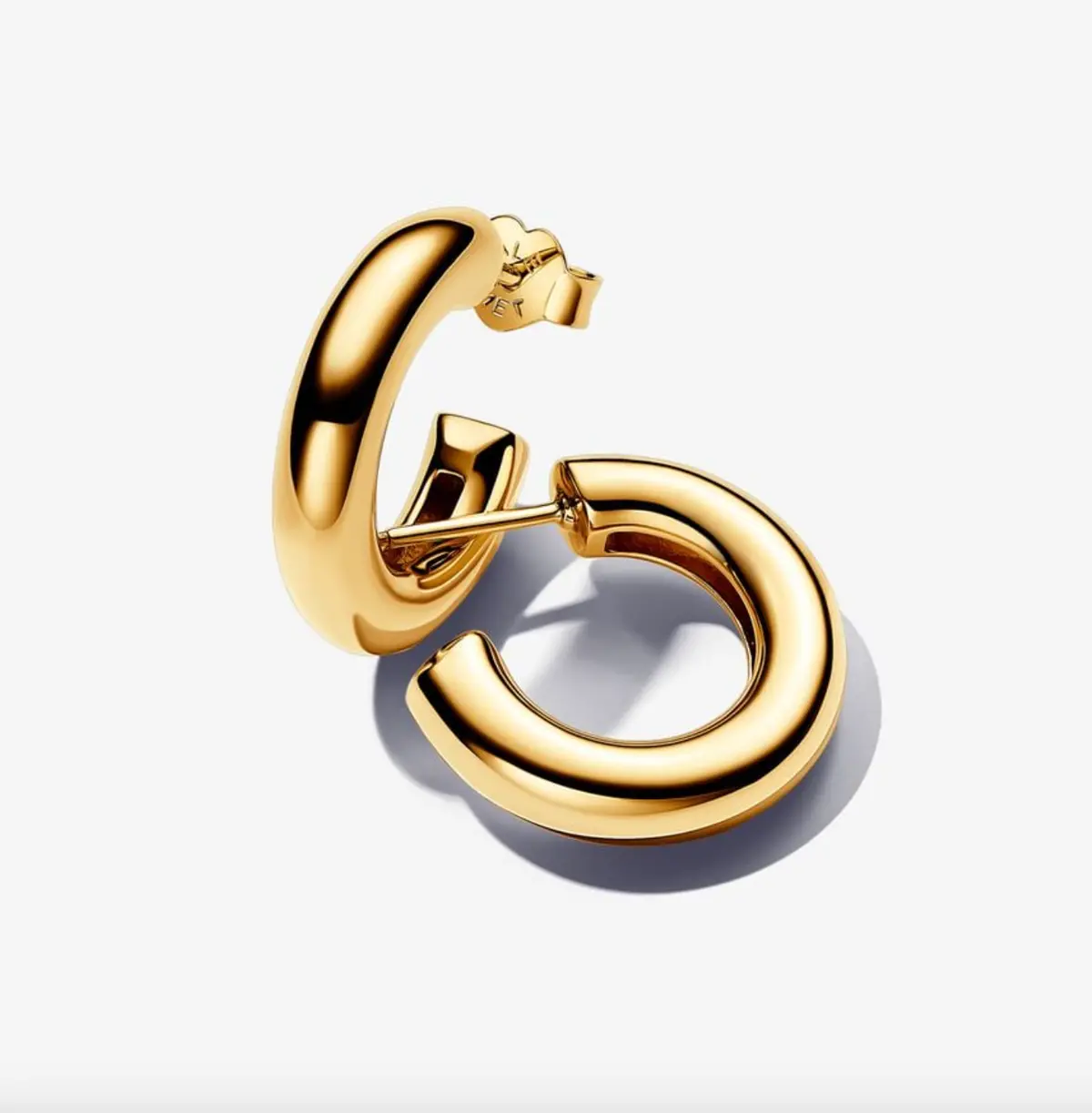Round Open Hoop Earrings 1