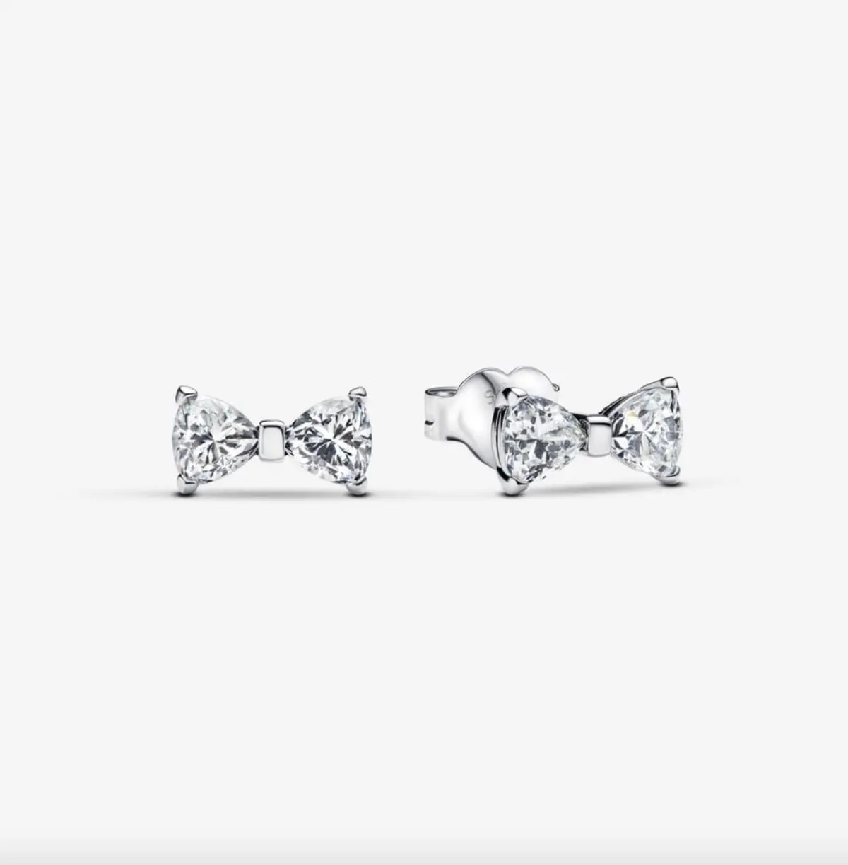 Sparkling Small Bow Stud Earrings 1