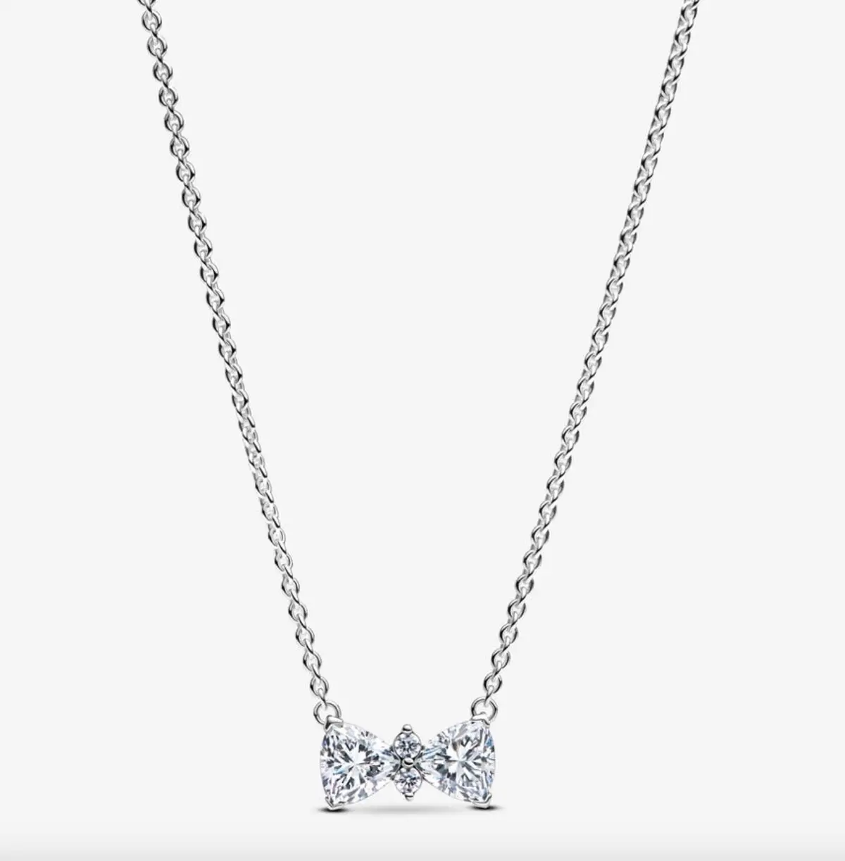 Sparkling Bow Necklace 1