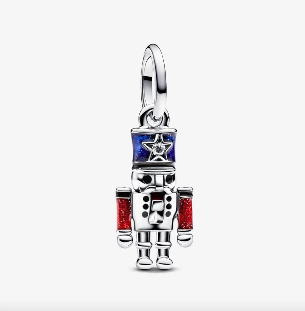Moveable Nutcracker Dangle Charm 1