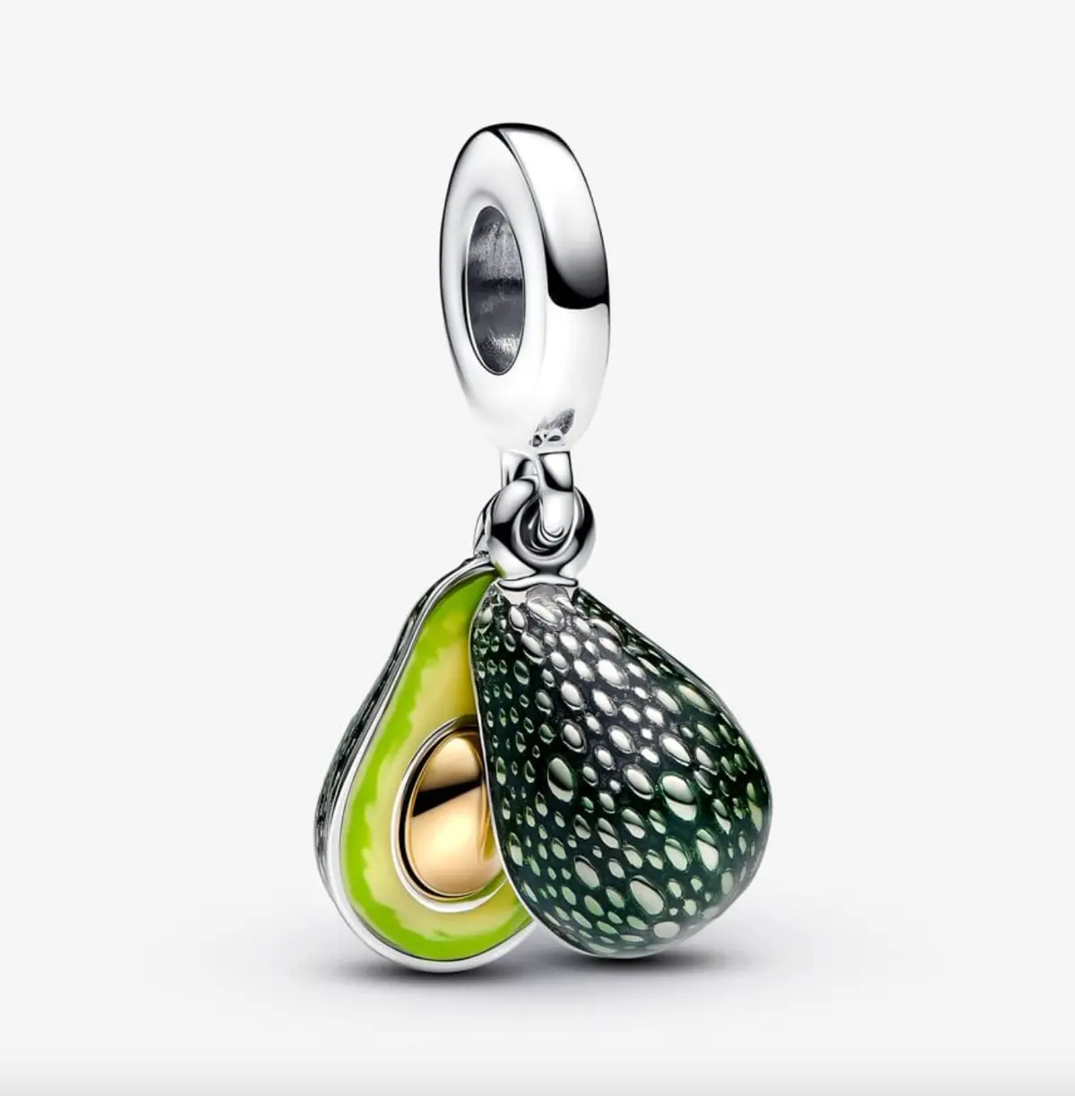 Avocado Double Dangle Charm 1