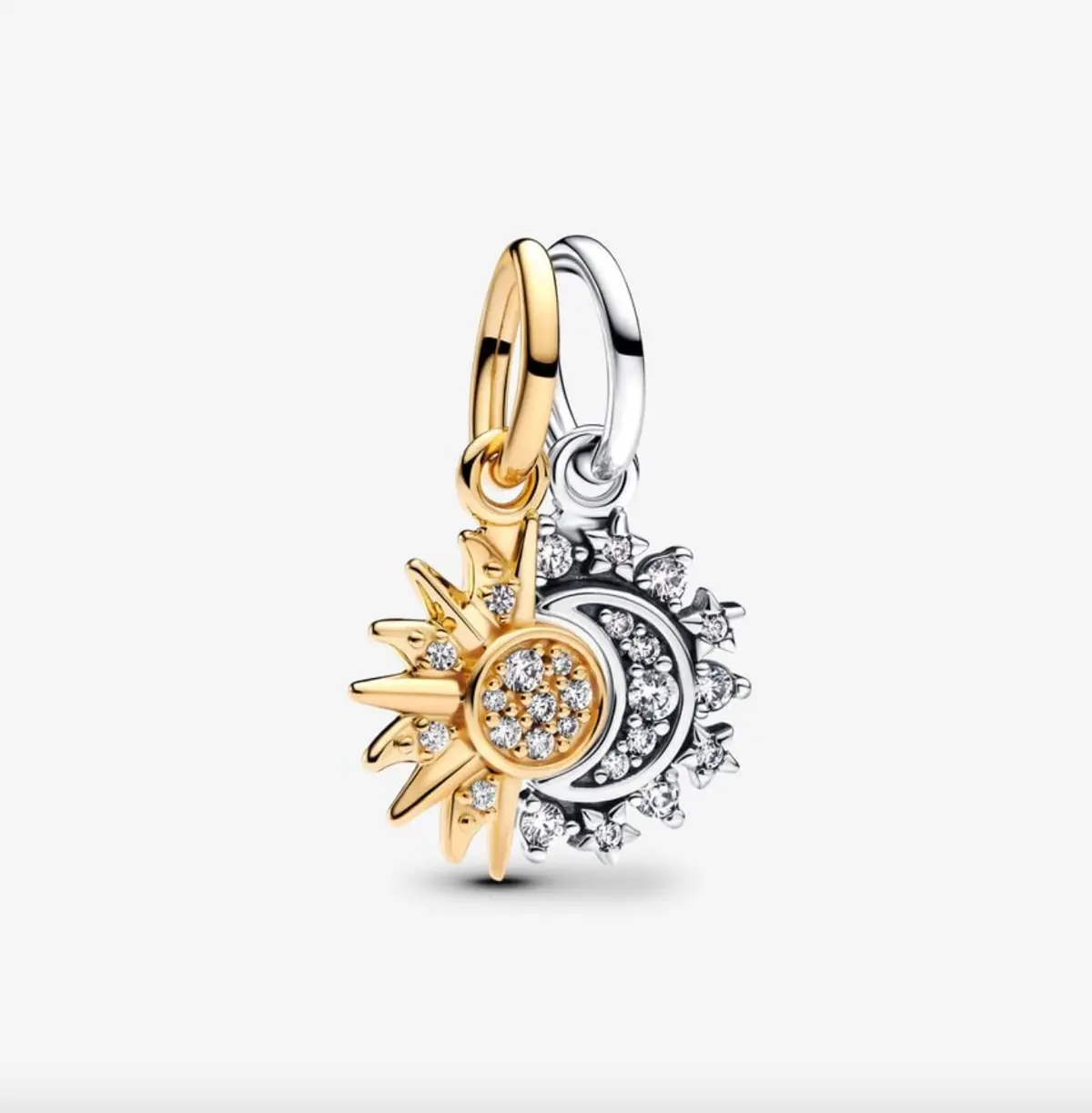 Splittable Sun & Moon Dangle Charm 1