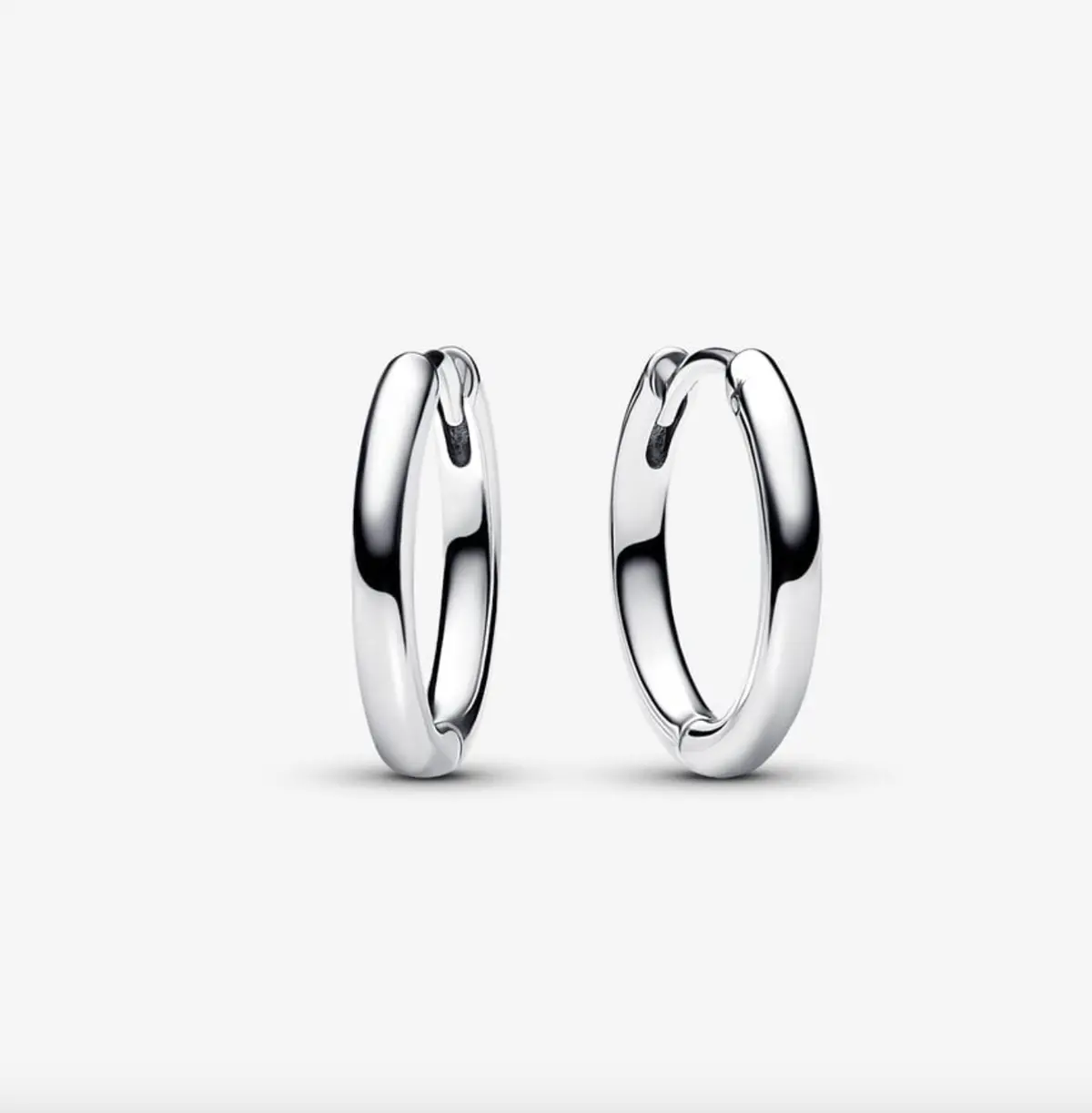 Pandora Moments 18 Mm Charm Hoop Earrings 1