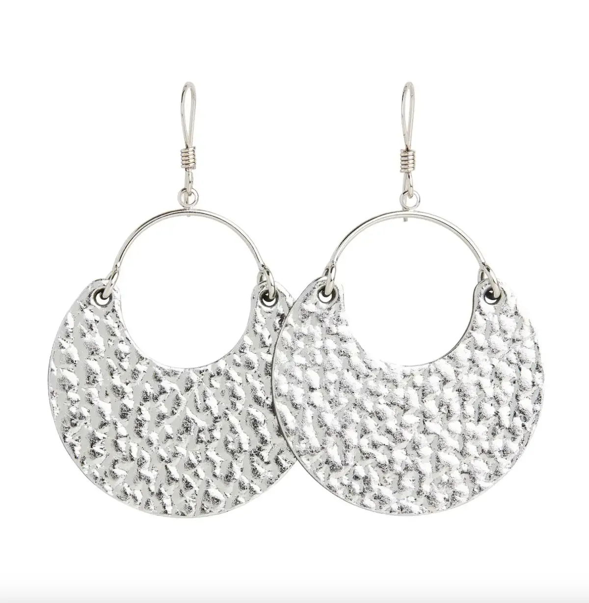 Ninas | Hammered Silver 1