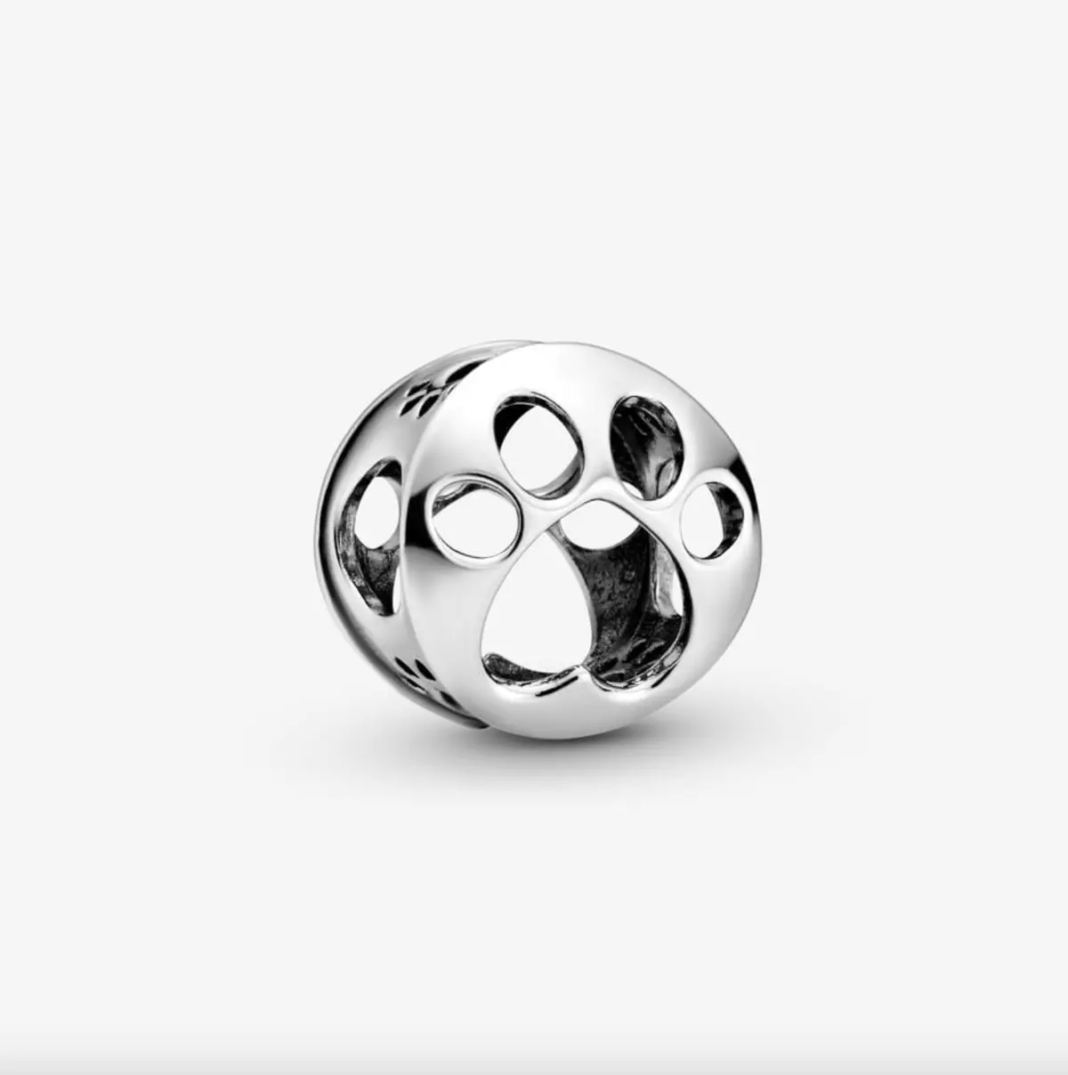 Openwork Pawprint Charm 1