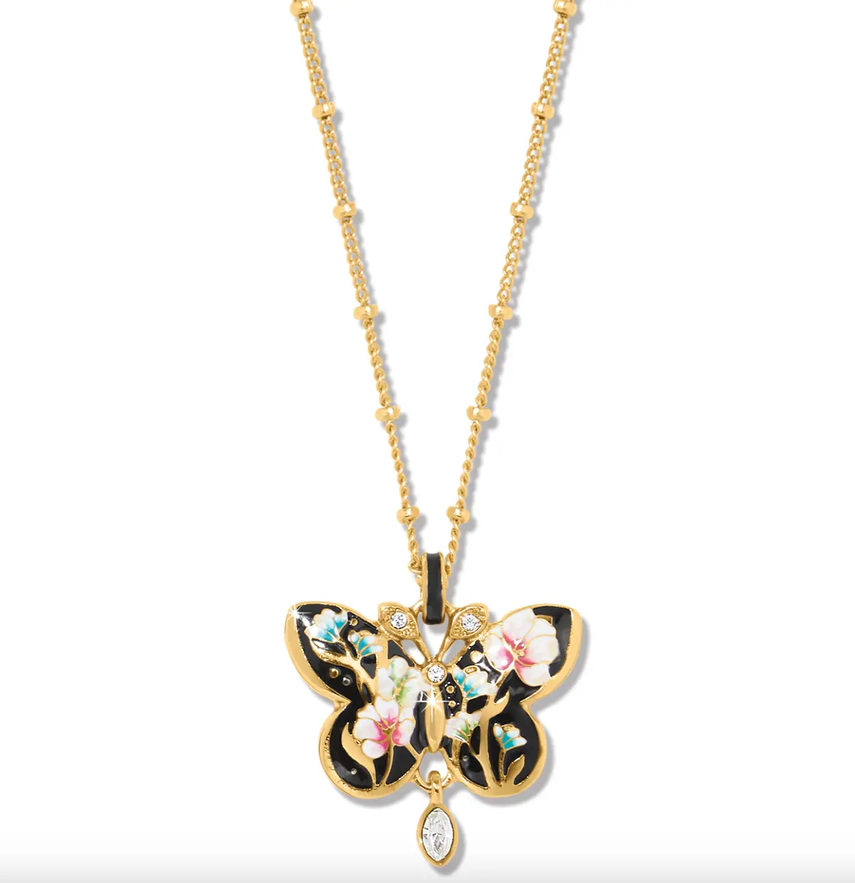 Botanique Butterfly Pendant Necklace 1