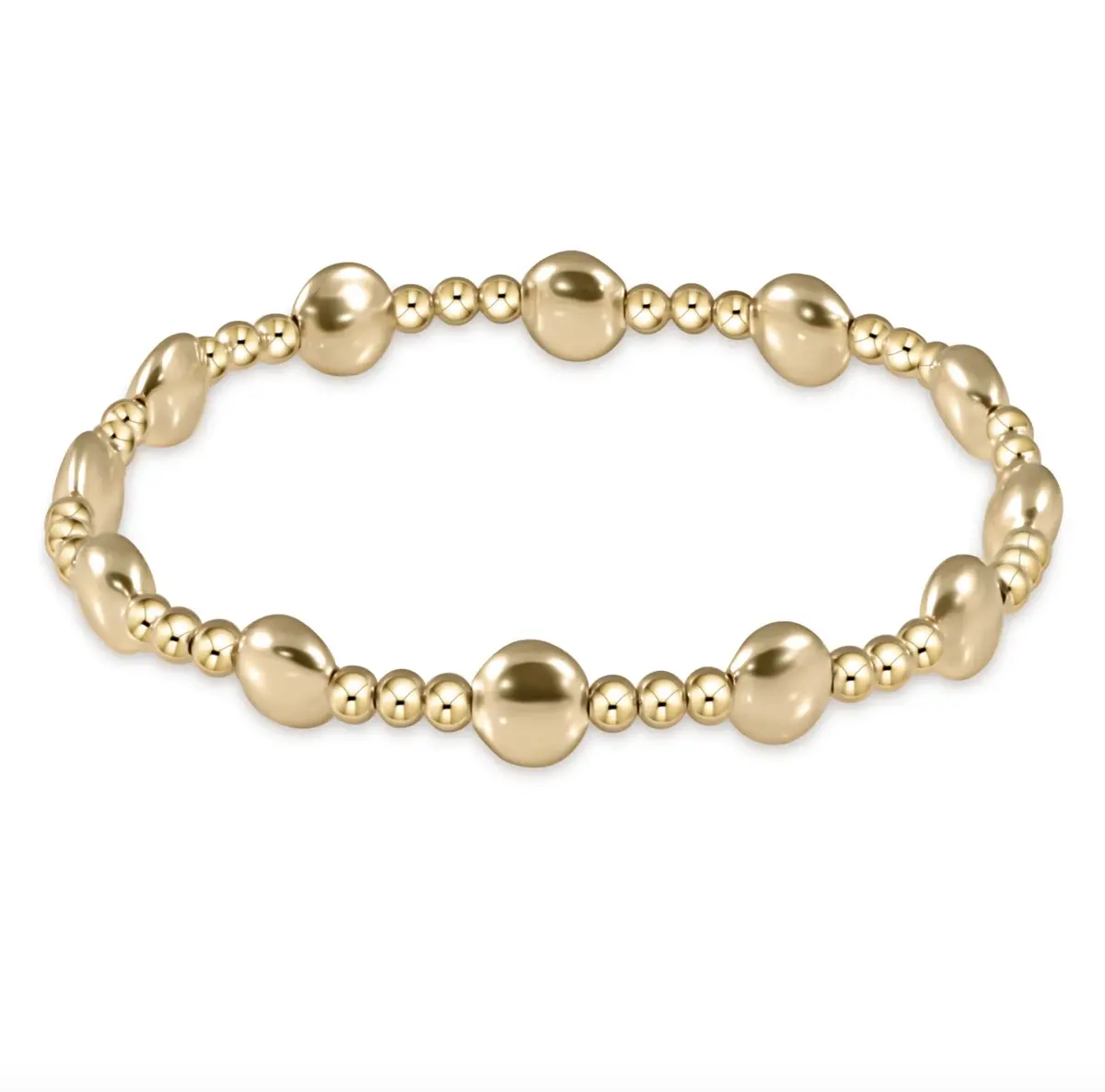 Honesty Sincerity Gold 6Mm Bracelet 1