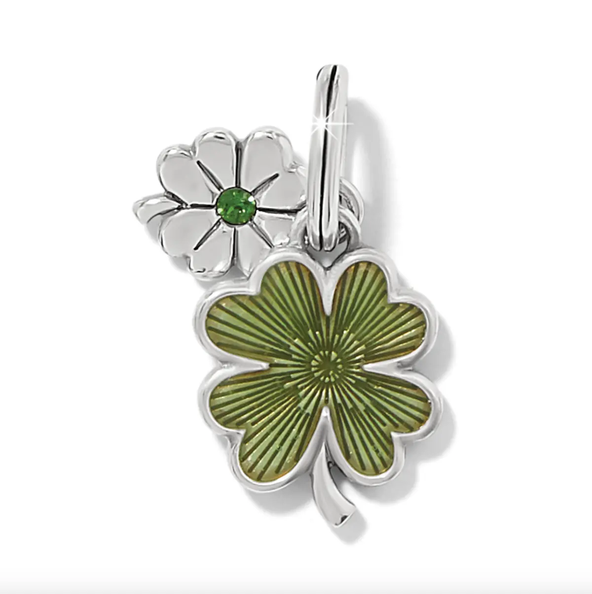 Double Shamrock Charm 1