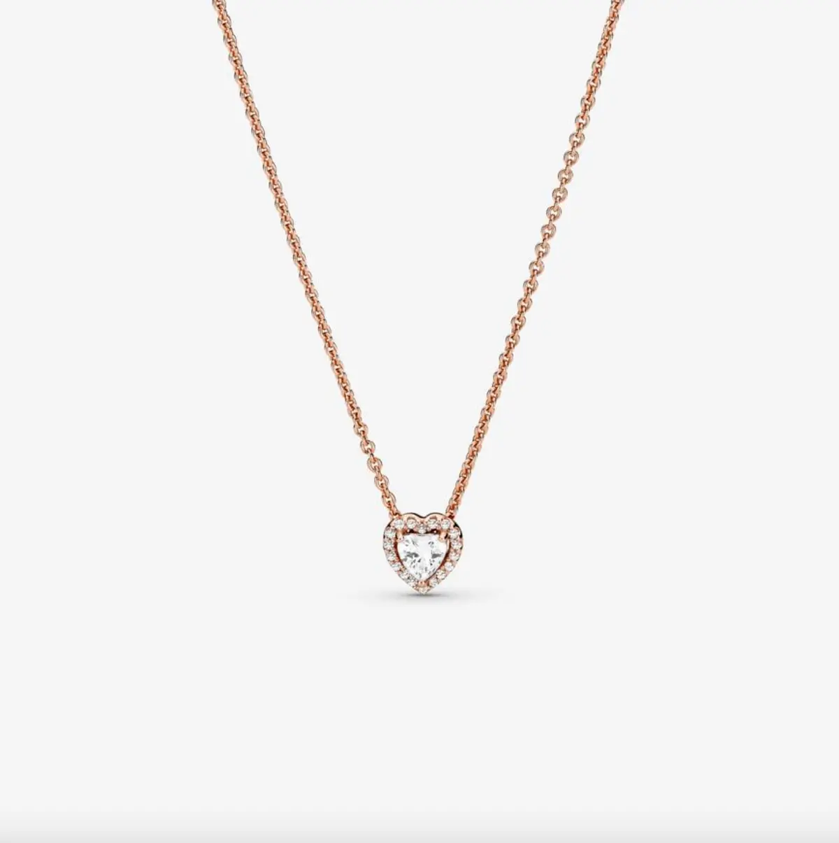 Sparkling Heart Collier Necklace 1