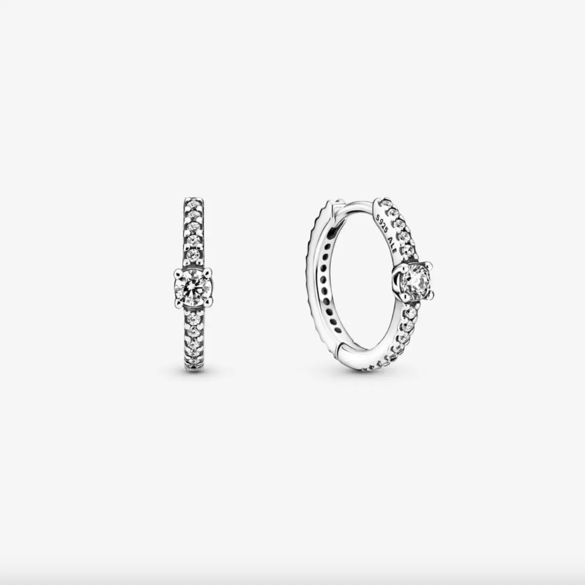 Sparkling Hoop Earrings 1