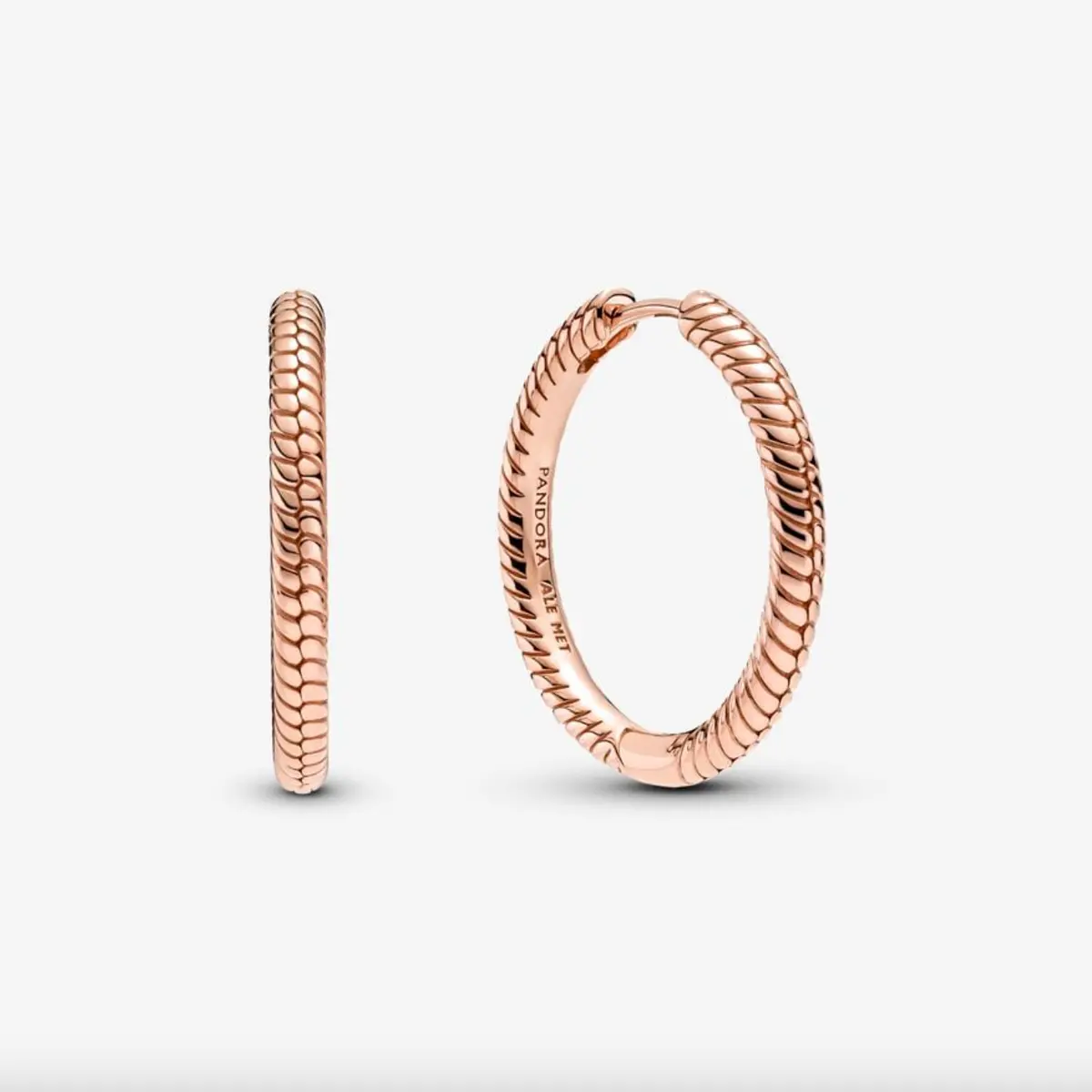 Pandora Moments Charm Hoop Earrings 1