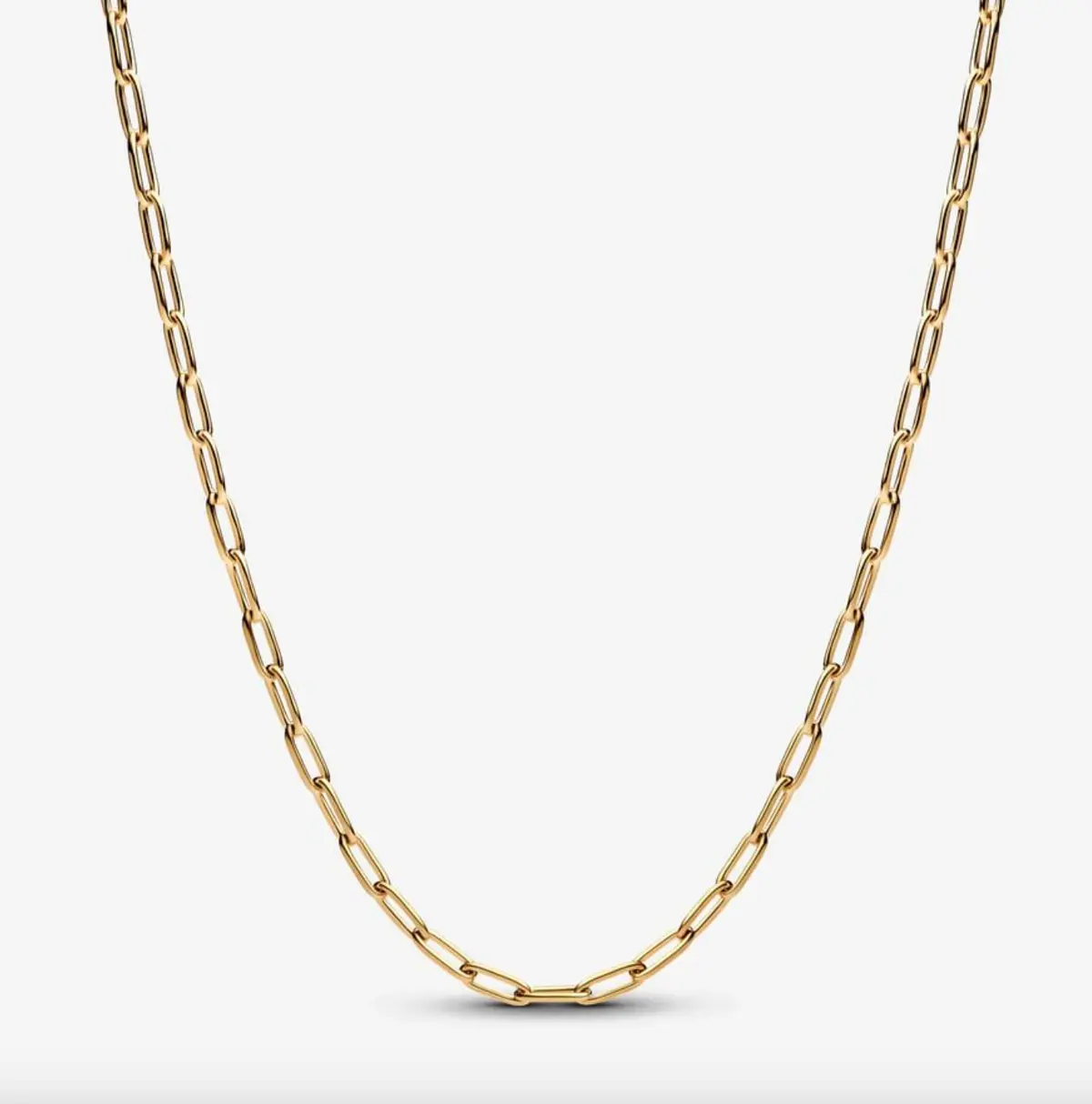 Elongated Link Chain Necklace 1