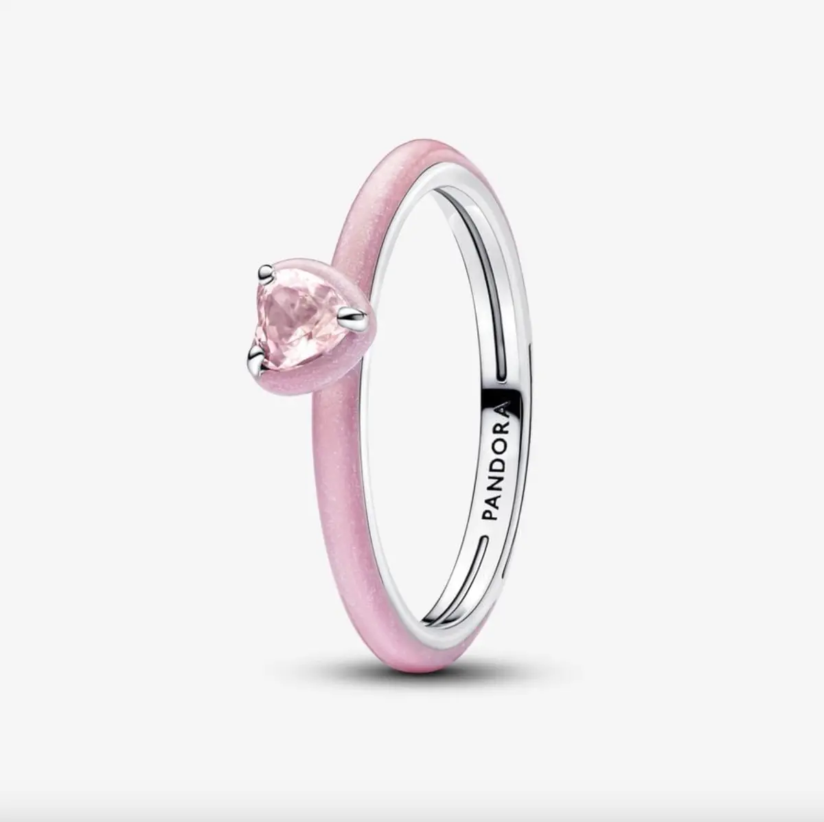 Pink Chakra Heart Ring 1