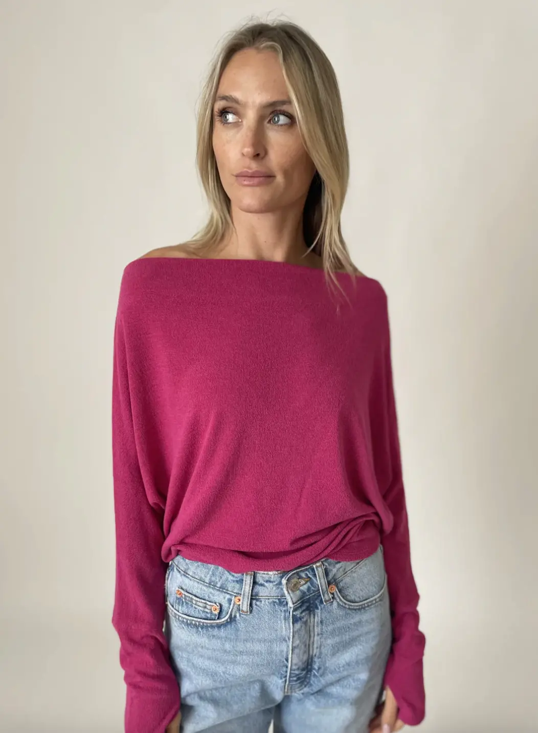 The Anywhere Top | Fuchsia 1