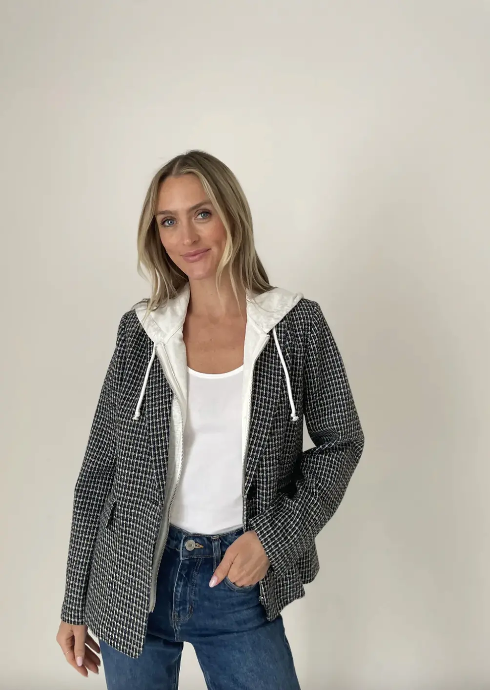 Drew Tweed Blazer 1
