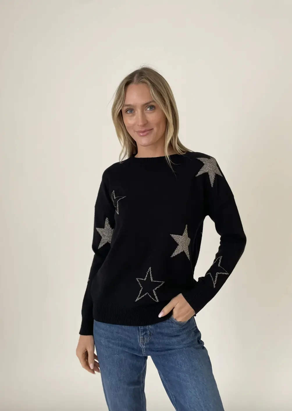 Star Graphic Sweater | Skylar 1